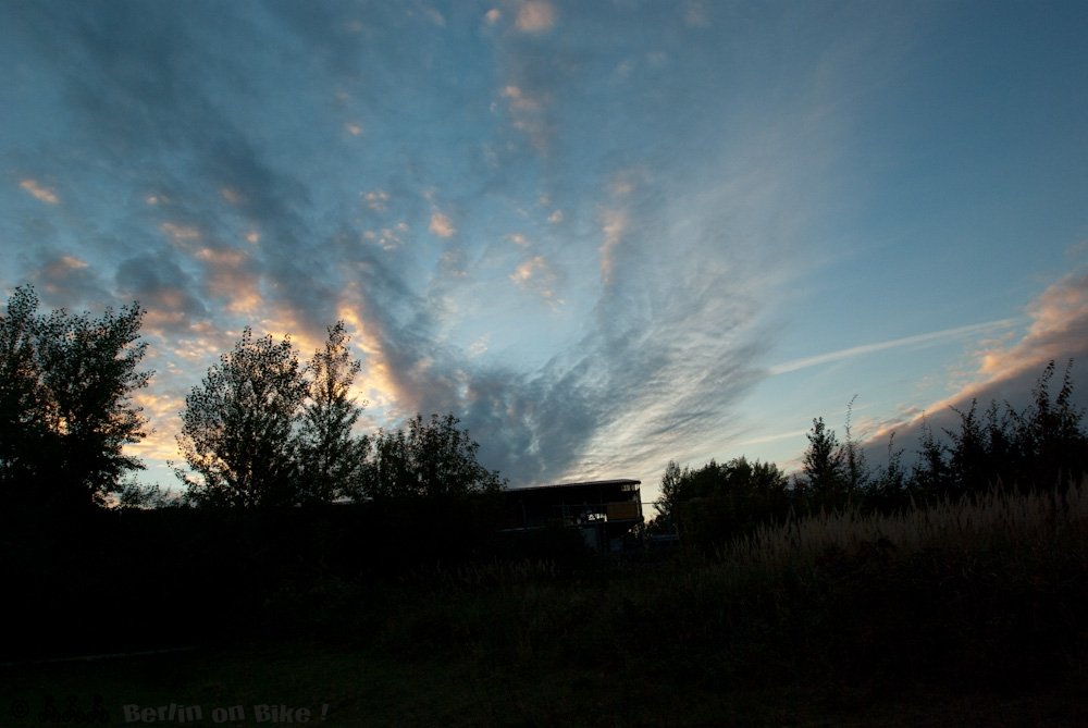 Sonnenuntergang überm Wedding