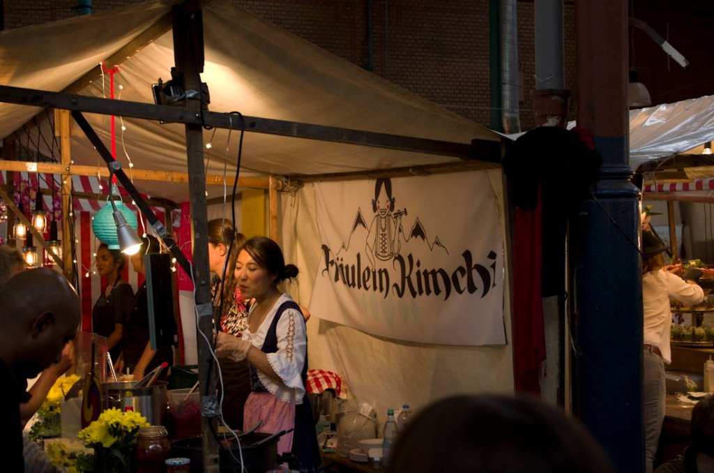 Fräulein Kimchi in der Markhalle IX