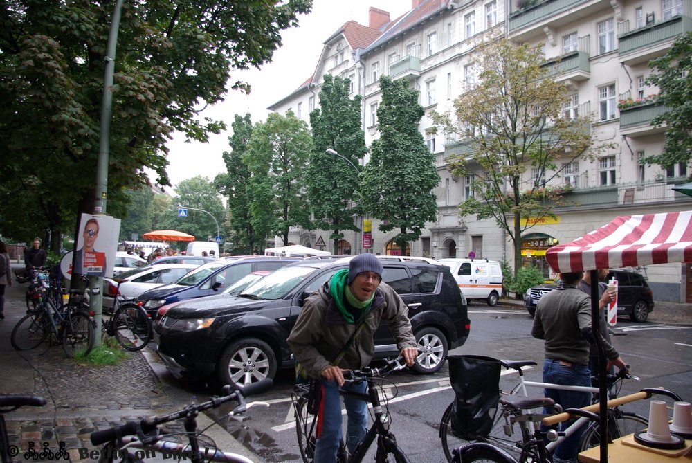 Mensch Fahrrad Strasse