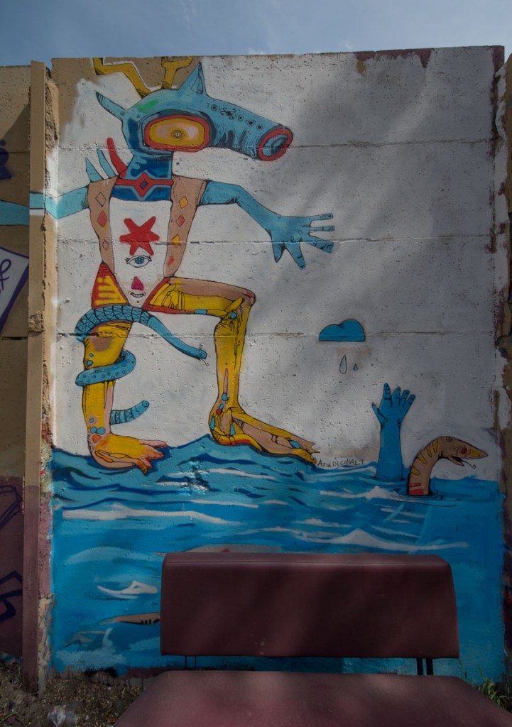 Streetart im Yaam