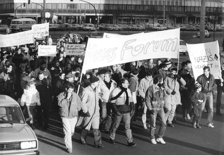 Demonstration Neues Forum