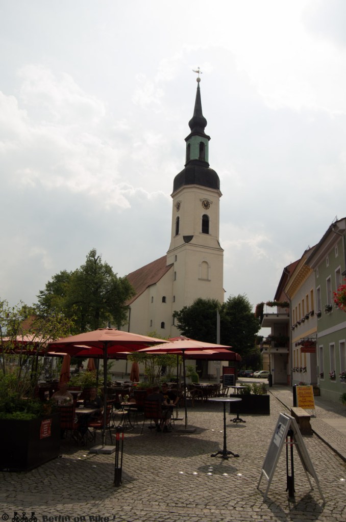 Marktplatz in Lübbenau / Spreewald
