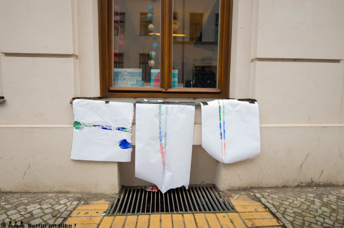 a bench in front of a building