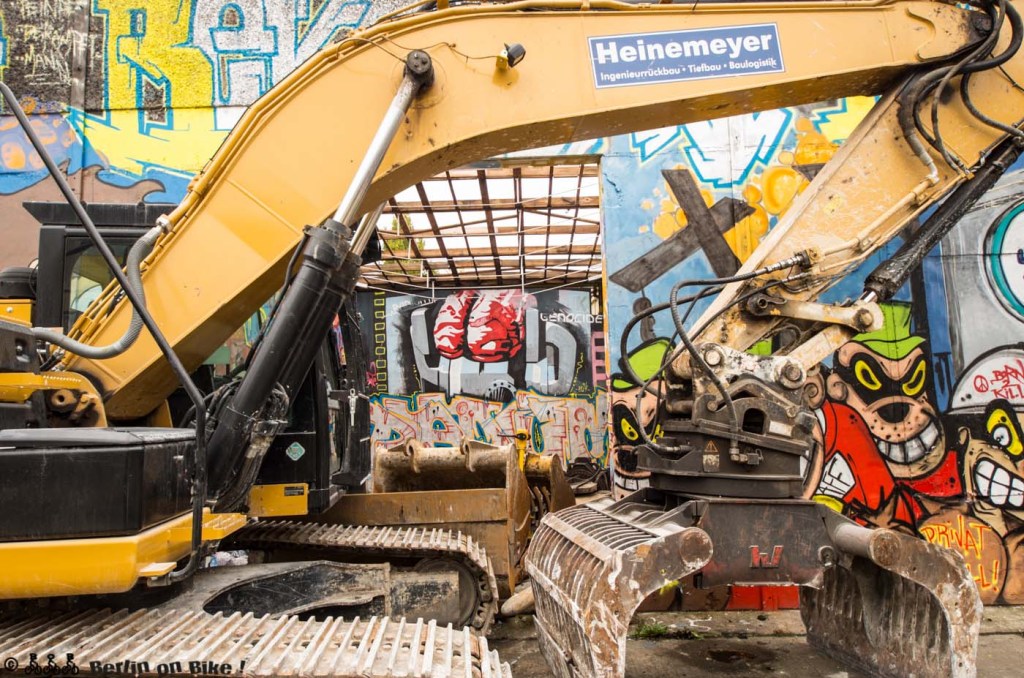 Graffiti im Landschaftspark Herzberge