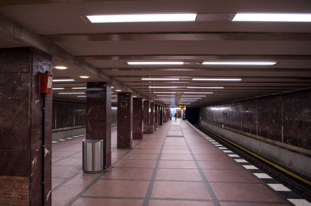 Mohrenstraße: Vorbild in der DDR war die Moskauer Metro.
