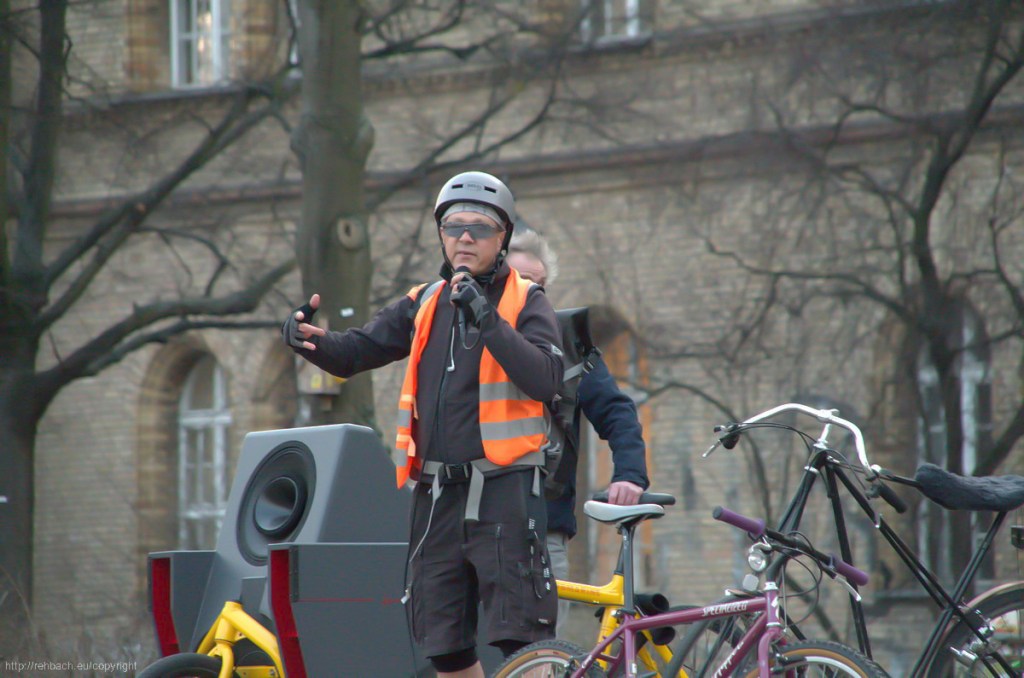 Unser Guide Ekki am Bethanien