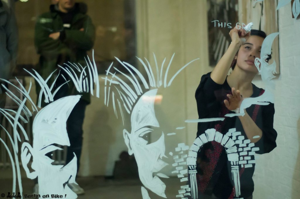 Ausstellung in Friedrichshain...