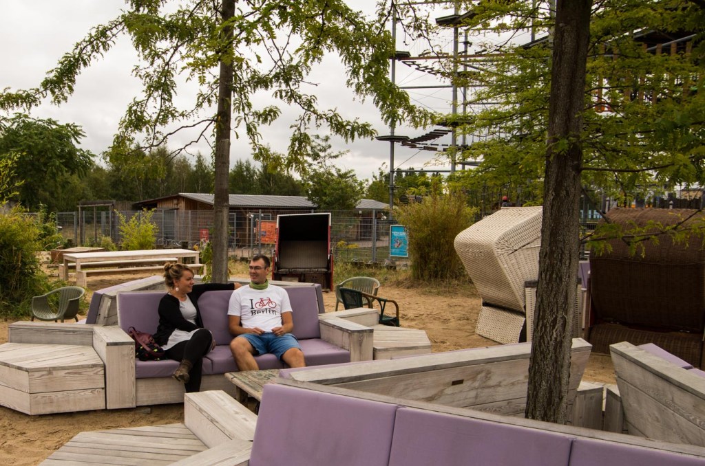 Lounge BeachMitte, Nordbahnhof.