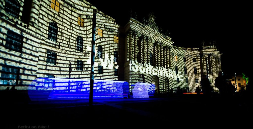 Fahrradtour zum Festival of Lights in Berlin 2014