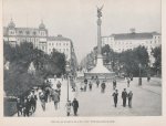Der Mehringplatz vor 100 Jahren, damals noch der Belle-Alliance-Platz und eine lebendige Stadtlandschaft.