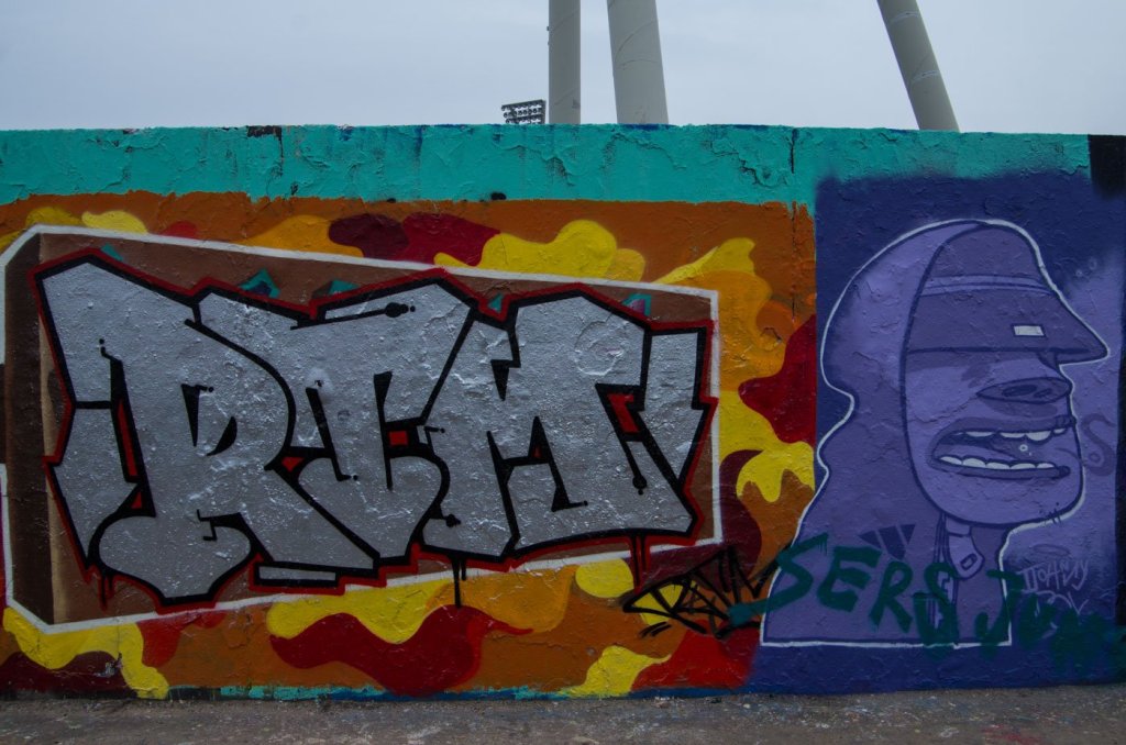 Streetart im Berliner Mauerpark