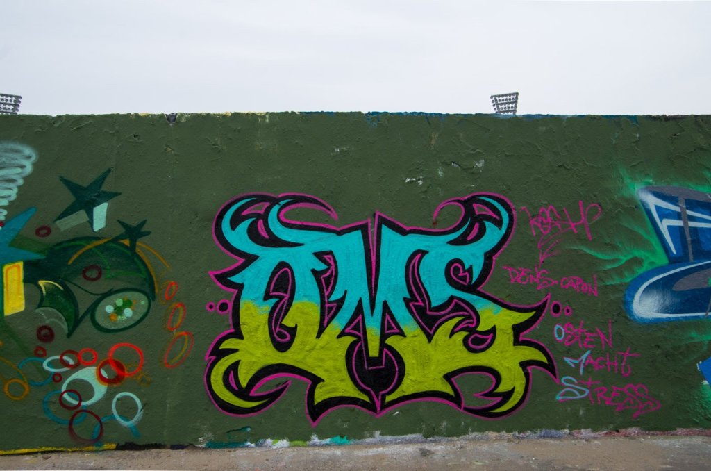 Sehr schönes Signet im Mauerpark.