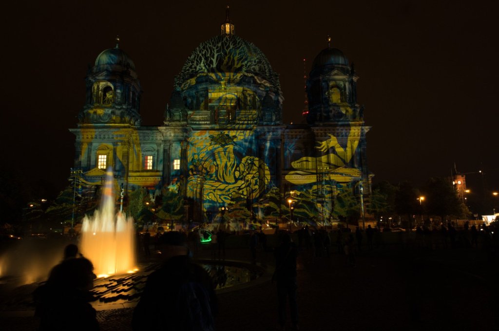 Festival of Lights am Lustgarten und Berliner Dom 2016
