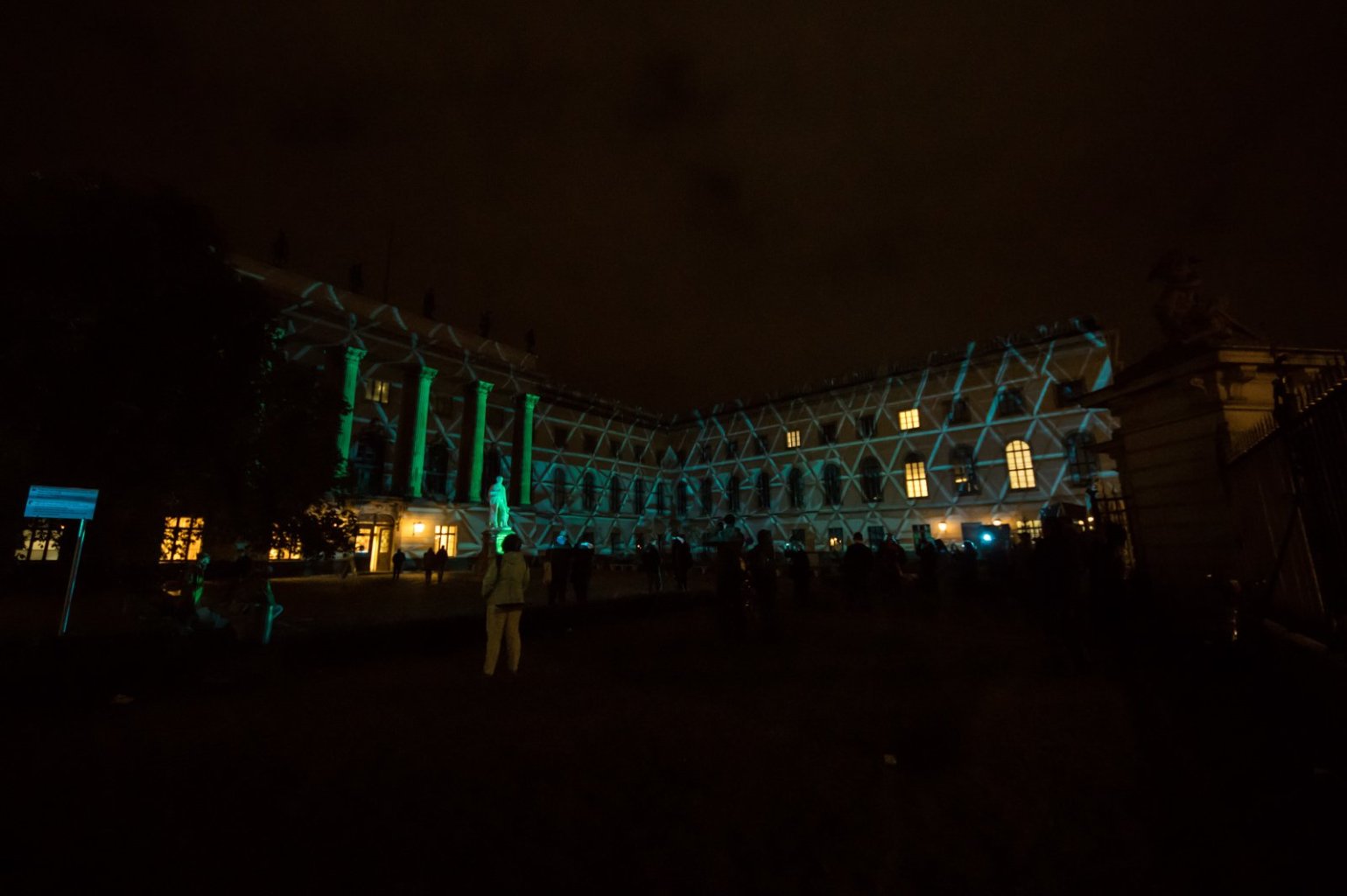 humboldtuni, Unter den Linden, Festival of Lights 2016 Berlin