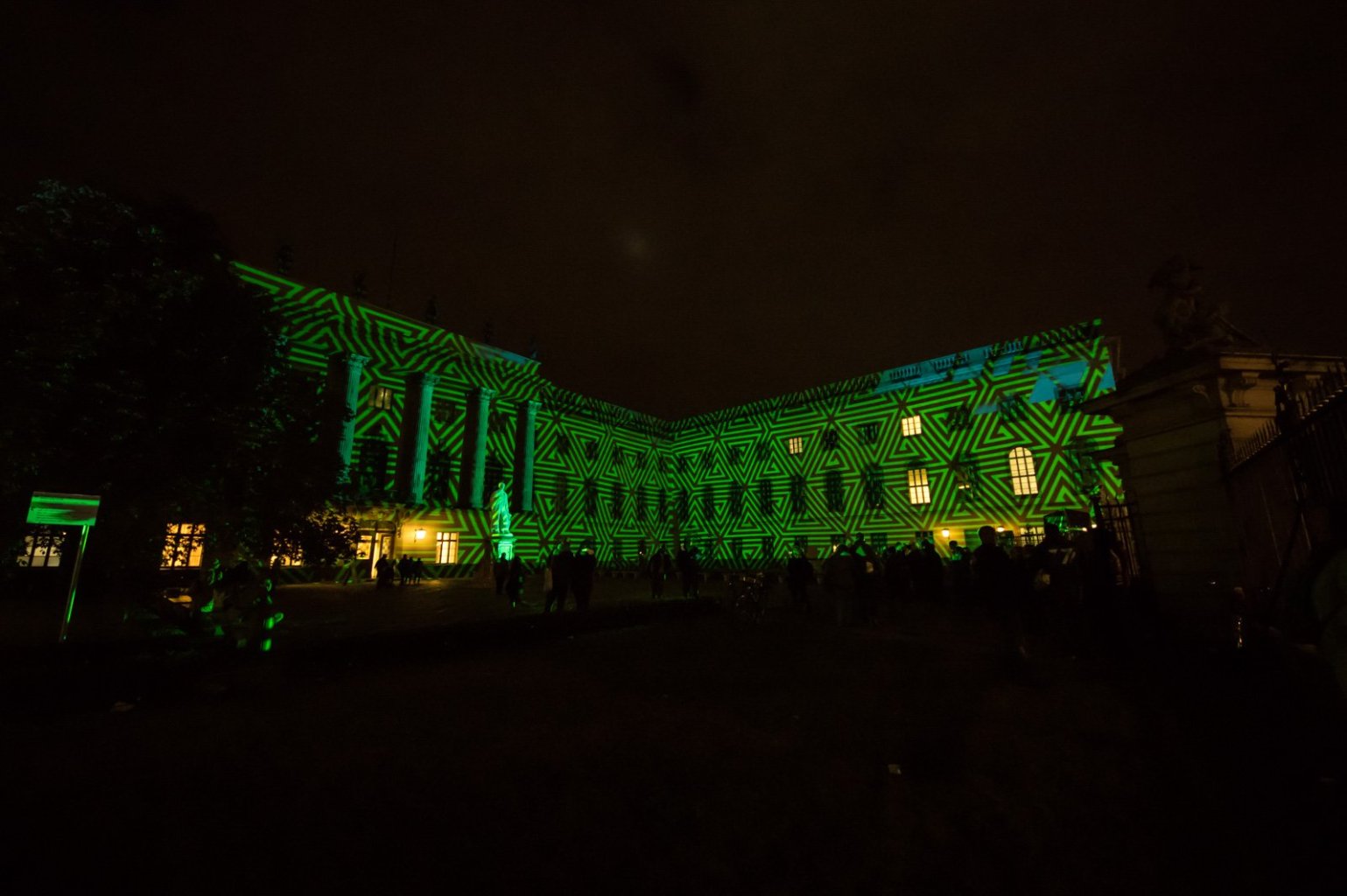 humboldtuni, Unter den Linden, Festival of Lights 2016 Berlin