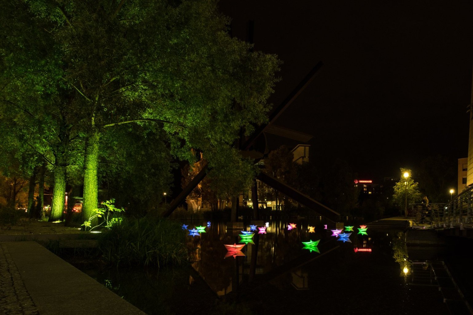 Pianosee beim Festival of Lights 2016