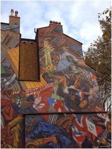 London Bicycle Tour - Cable Street Mural