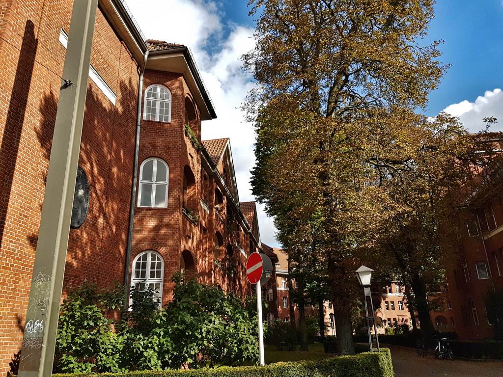 Wohnensemble des Architekten Paul Mebes in der Paul-Franck-Straße in Pankow.