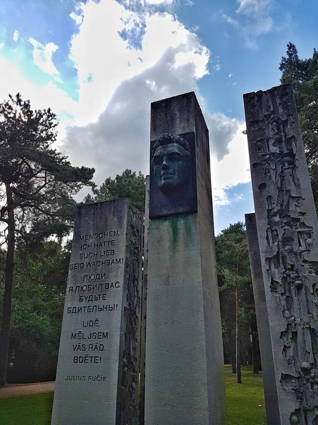 Mahnmal Julius Fucik im Bürgerpark Pankow