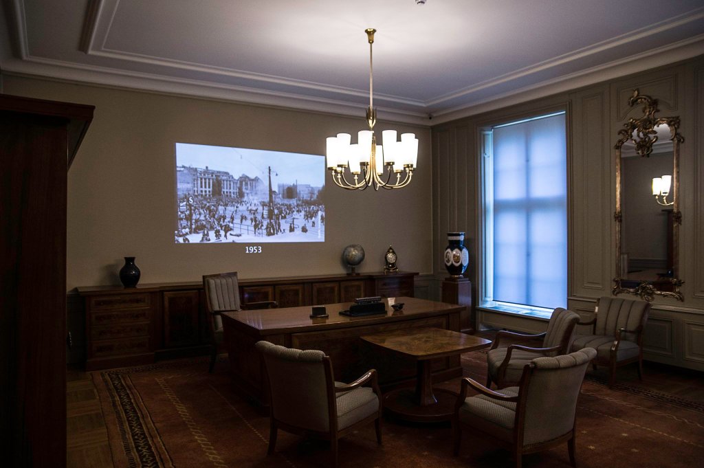 Büro von Wilhelm Pieck im Schloss Schönhausen.