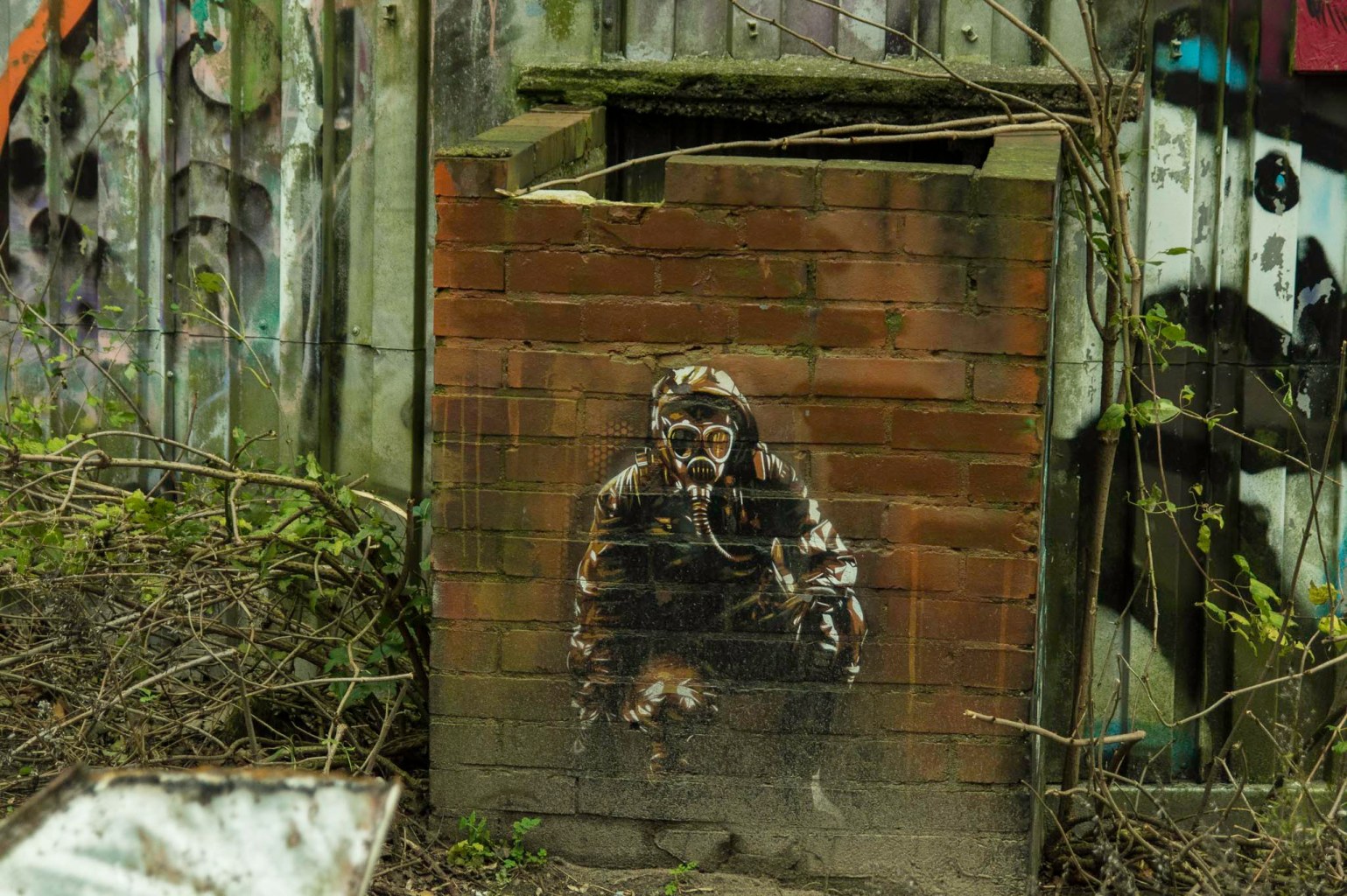 Plotbot Ken auf dem Teufelsberg