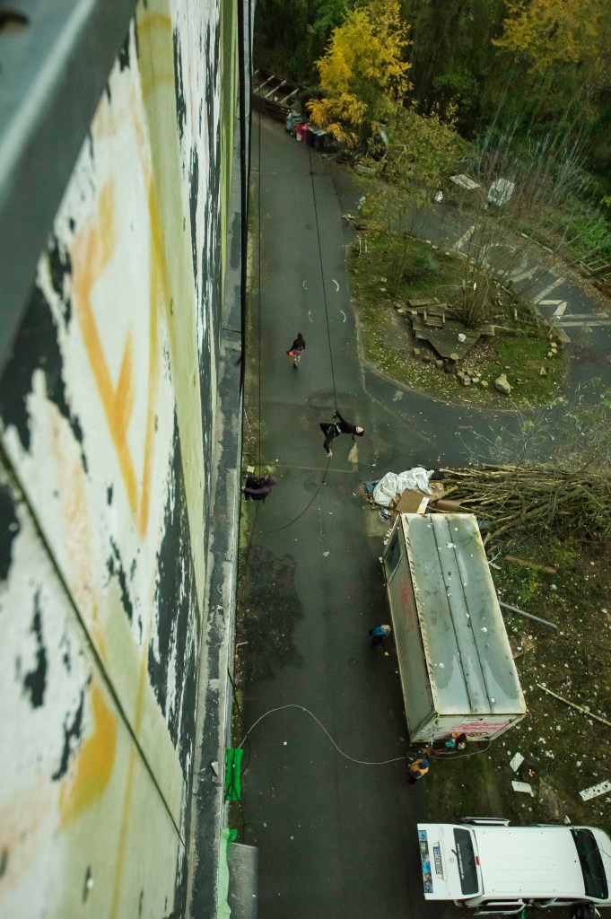 Vertical Dance at Teufelsberg radar station