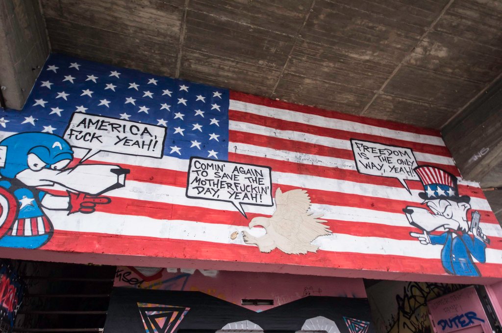 Tobo piece at Teufelsberg radar station