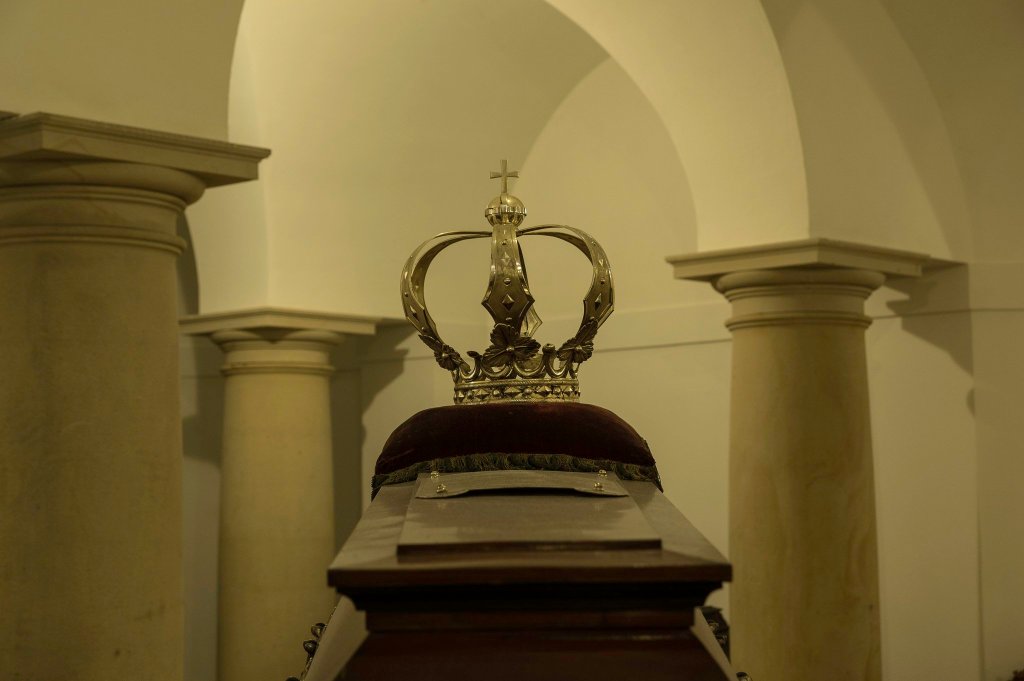 Detail from the crypt inside Berlin cathedral
