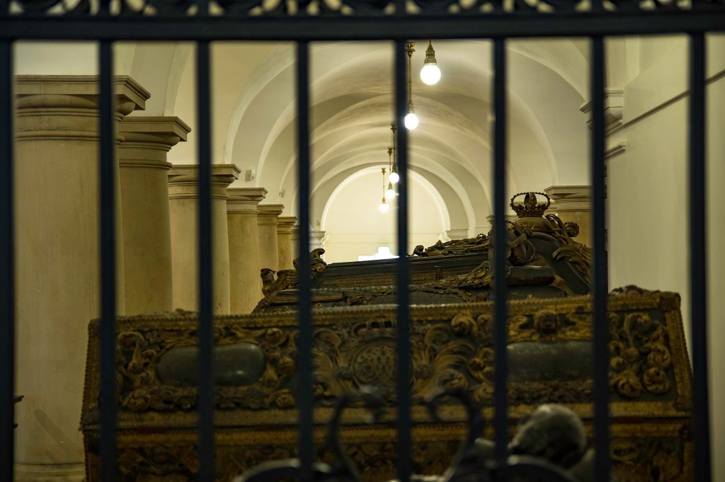 View of the crypt Berlin cathedral