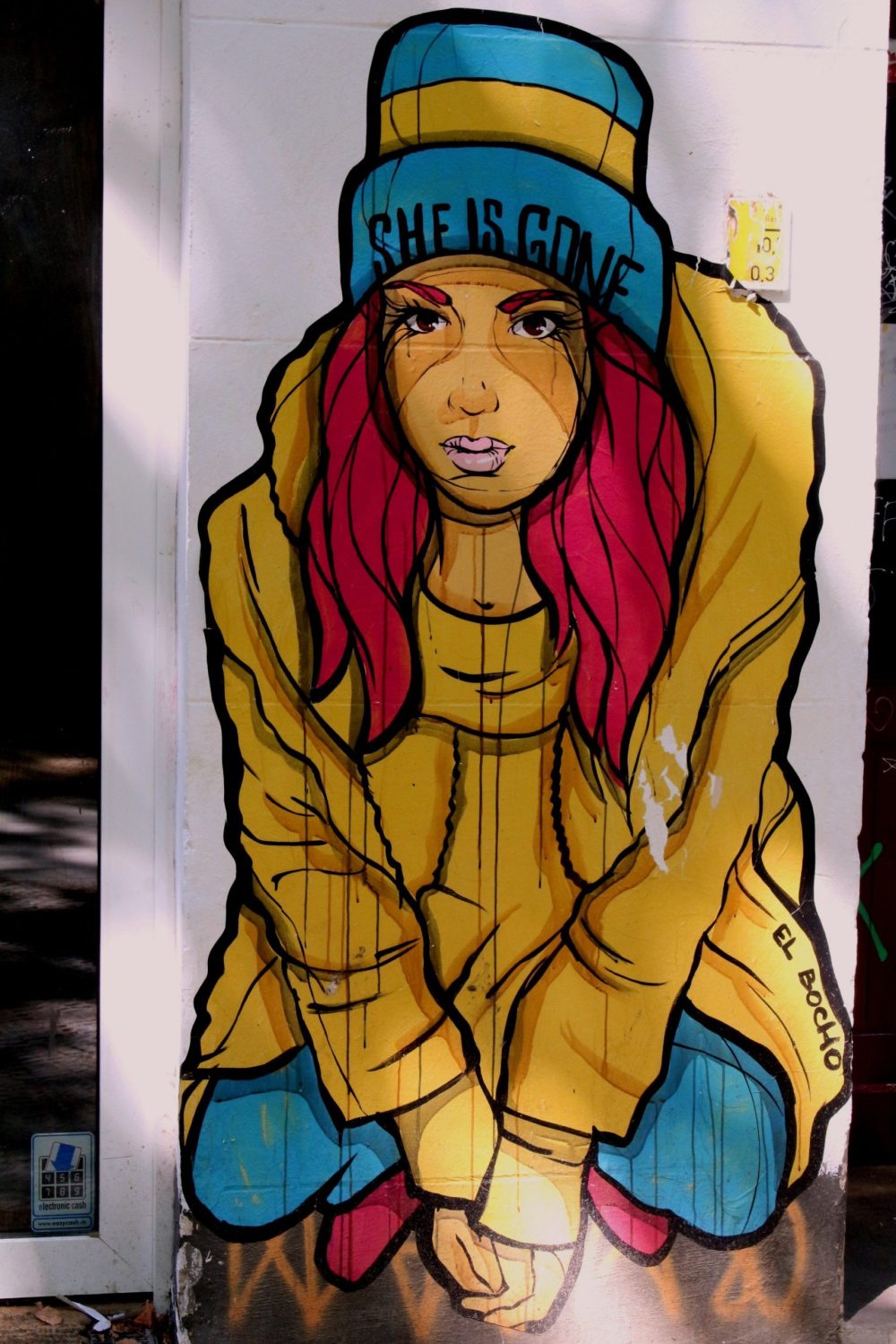 El Bocho - She Is Gone in der Kollwitzstraße