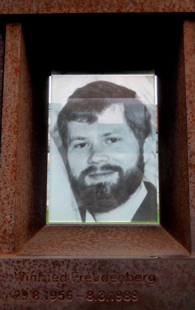 Winfriedfreudenberg_wallofrememberance-644×1024 Portrait of the last victim of the Berlin Wall: Winfried Freudenberg.