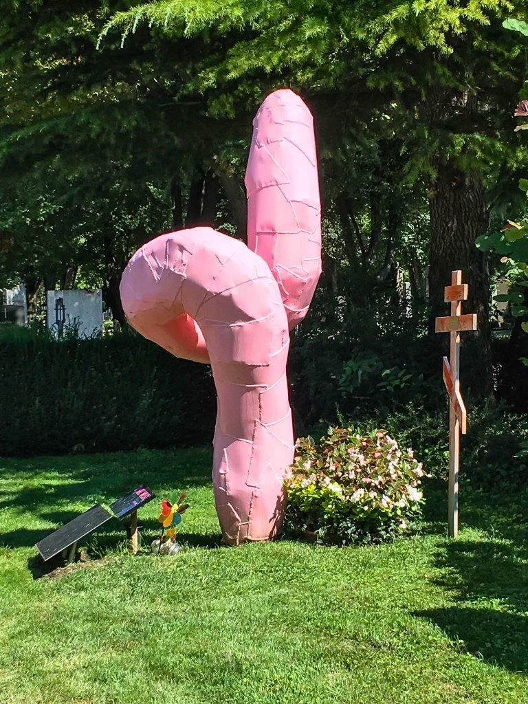 Zentralfriedhof Wien Grabstein Franz West