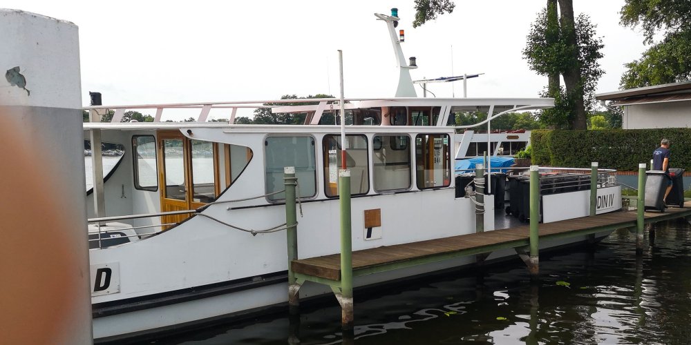 In parts of Tegel, garbage disposal is done by boat, because there's just not enough space to connect all the small islands and inlets with a bridge - it might be too expensive as well.