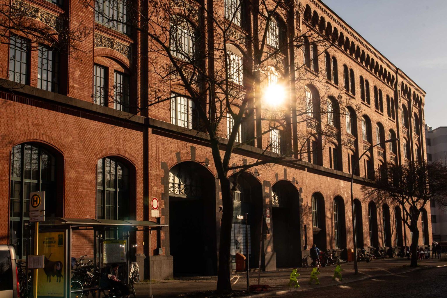 AEG Apparatefabrik in der Hussitenstraße in Berlin Gesundbrunnen