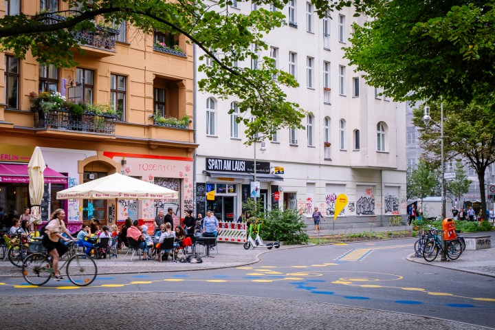 Berlin Kreuzberg street during summer | Berlin on Bike alternative bike tour