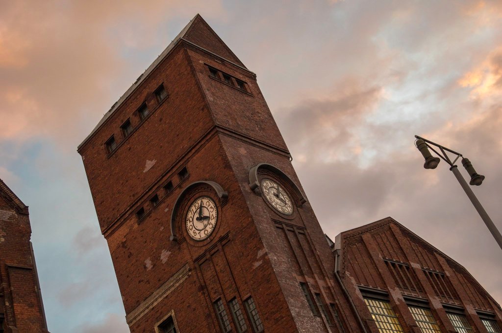 Uhrenturm AEG Gelände Gesundbrunnen