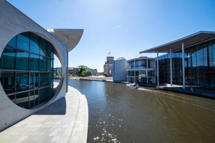 a bridge over a body of water