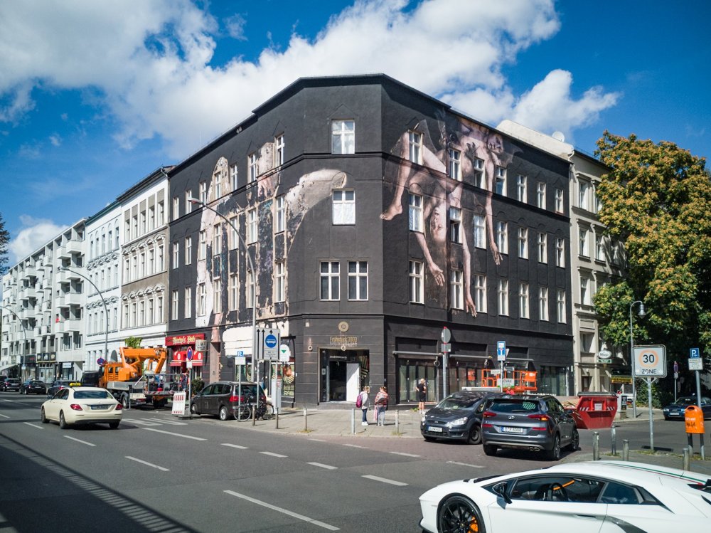 Berlin Street Art Mural - Julien de Casablanca