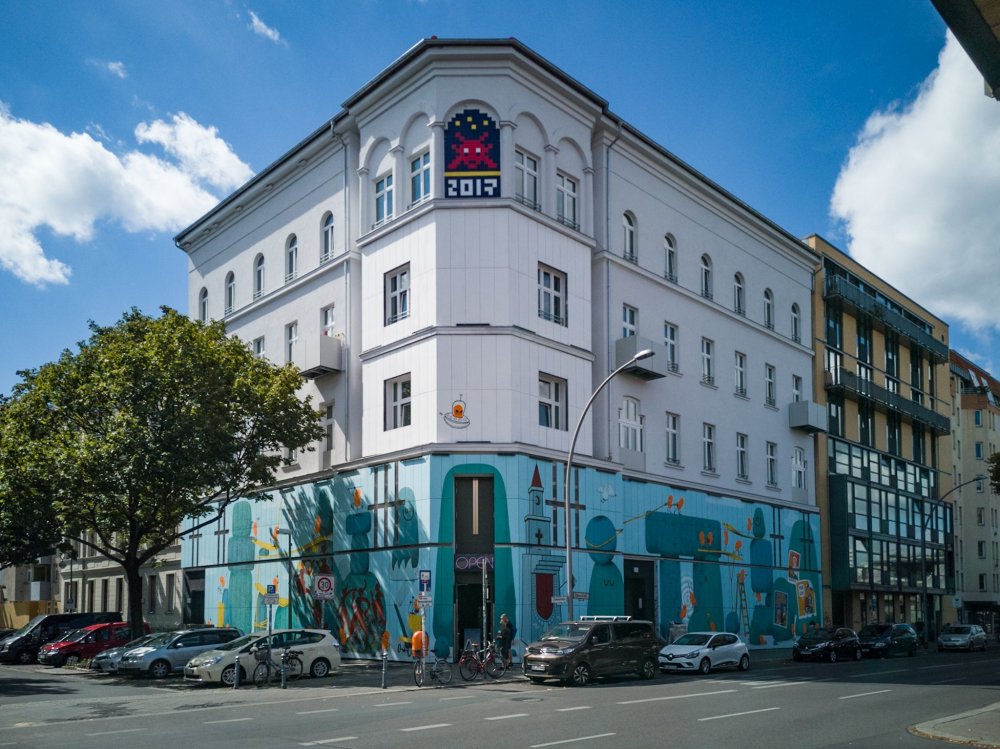 Urban Nation - Street Art Berlin - Spaceinvaders