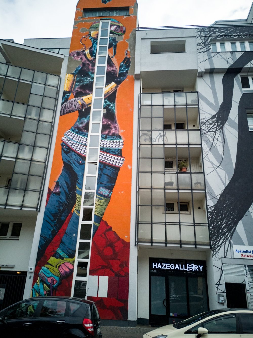 Berlin Street Art Mural - Bülowstrasse