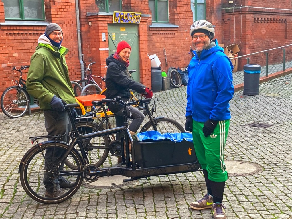 Berlin on Bike beim Tourstart in der Kulturbrauerei