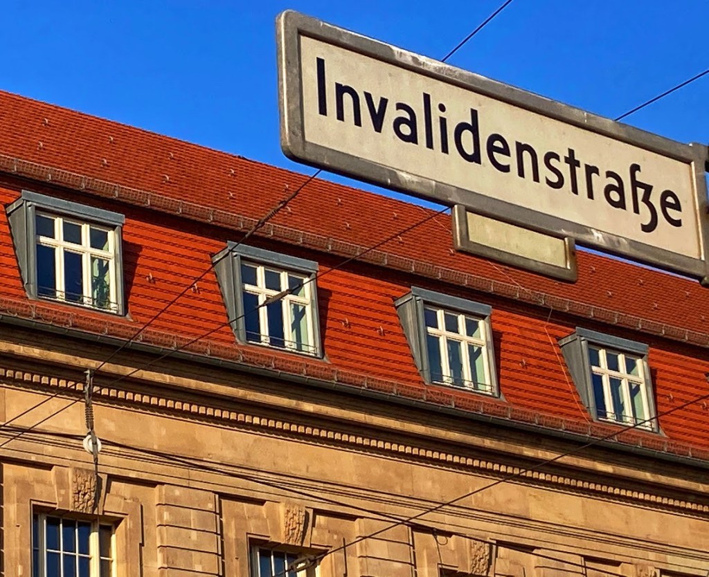 Invalidenstraße – ein bisschen Heldengedenken