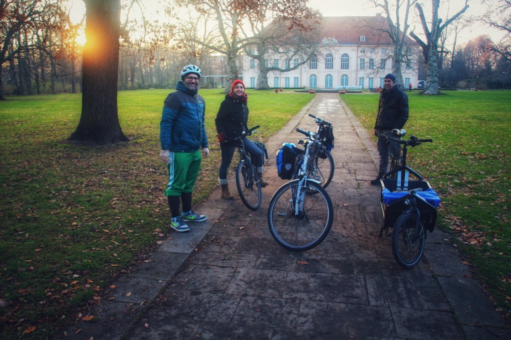 Der Schlosspark am Schloss Schönhausen von Königin Elisabeth Luise bildet einen stimmungsvollen Abschluss unserer Radtour.