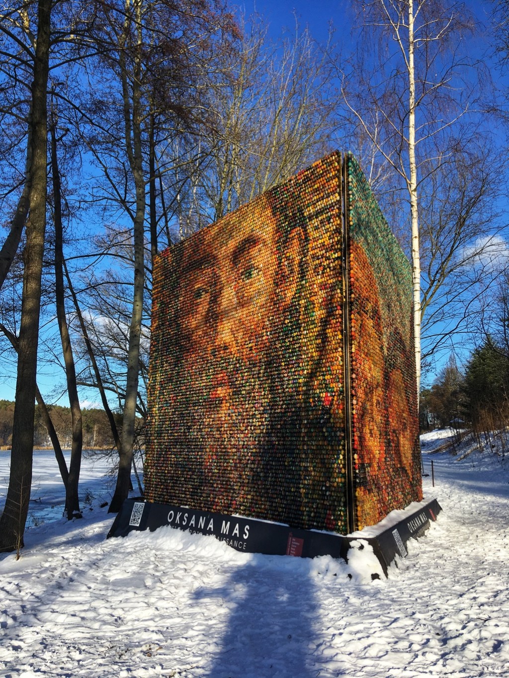 Kunstwerk am Griebnitzsee