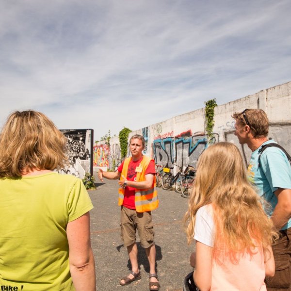 a group of people on a beach