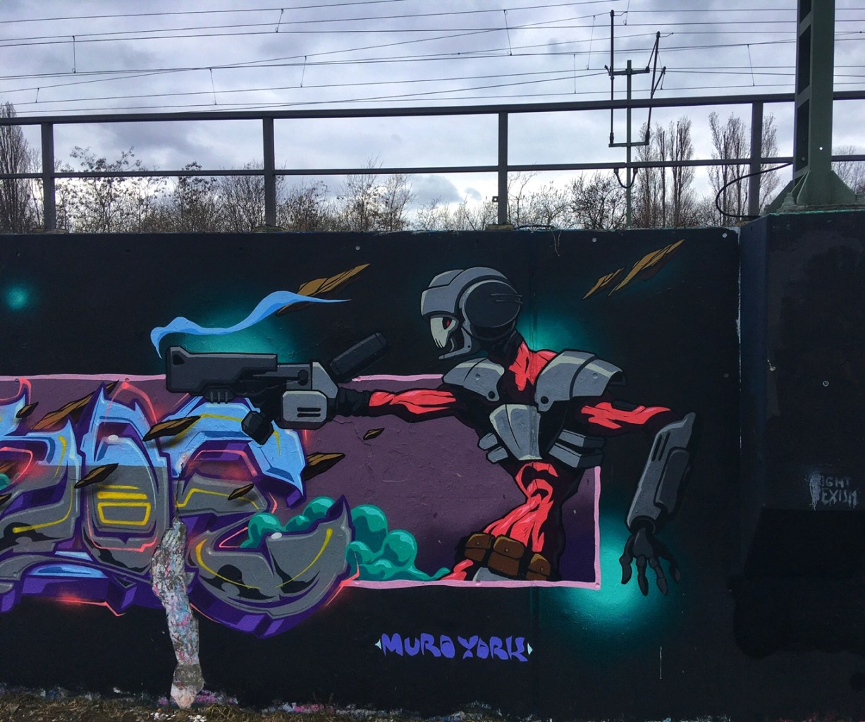 Graffiti am Park am Gleisdreieck
