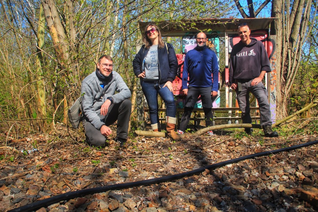 Berlin on Bike Team im Biesenhorster Sand