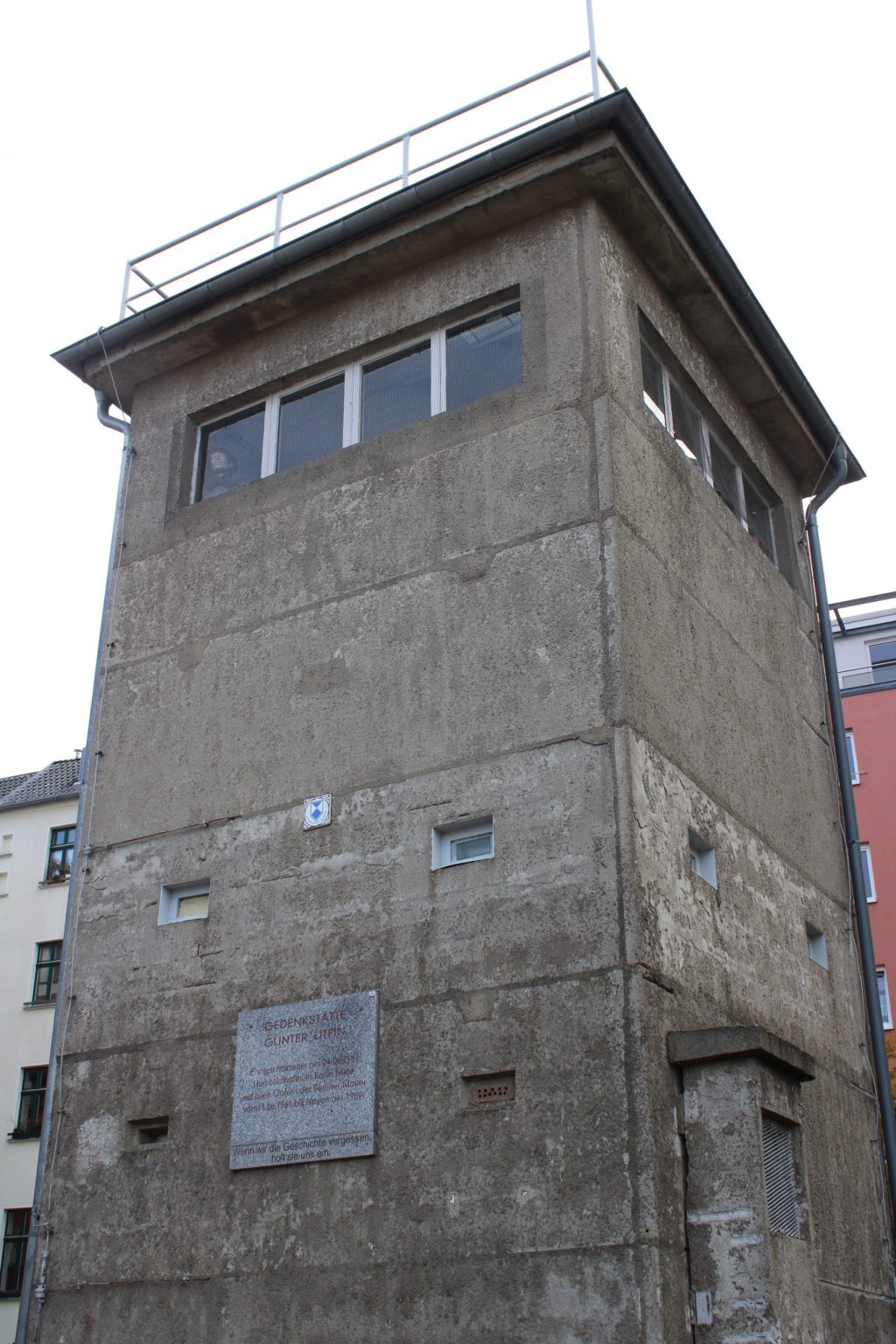 Gedenkstätte Günter Litfin - Wachturm am Kieler Eck