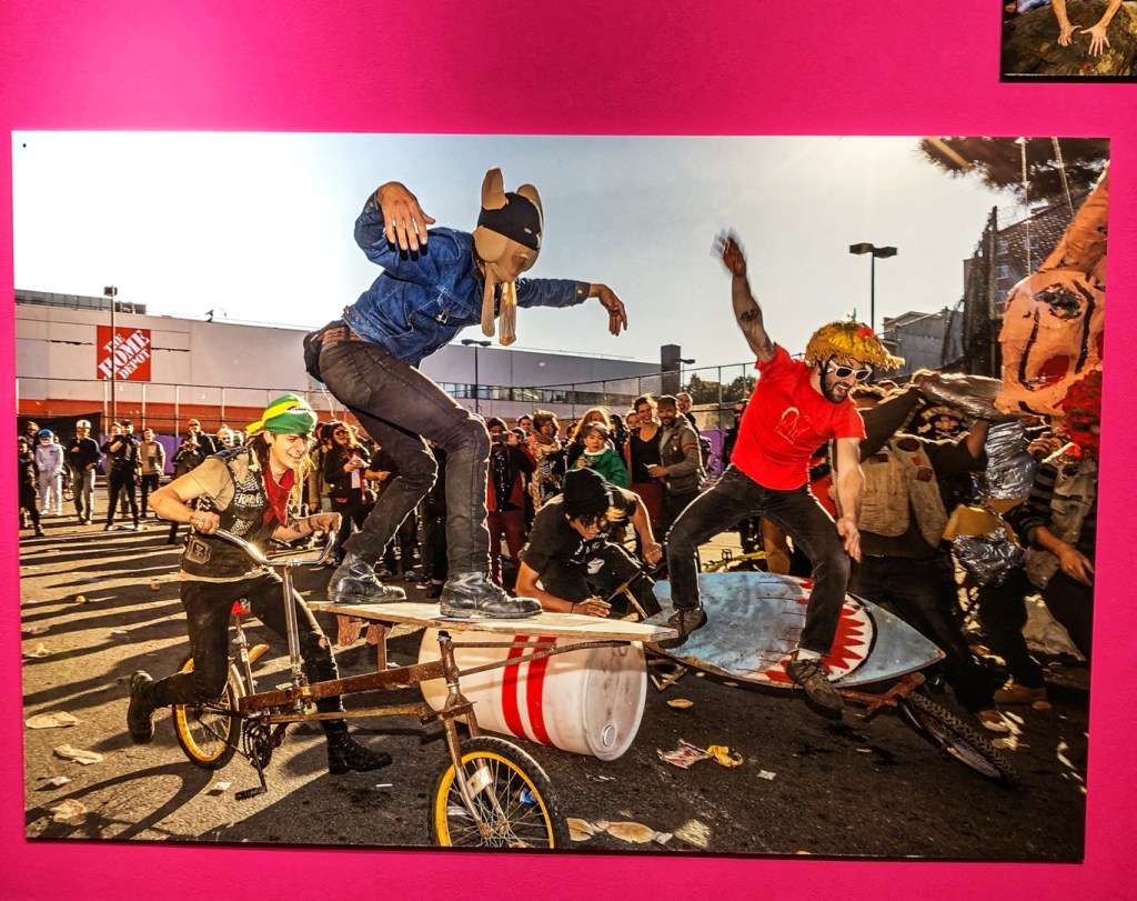 Räder beim Bike Kill in New York