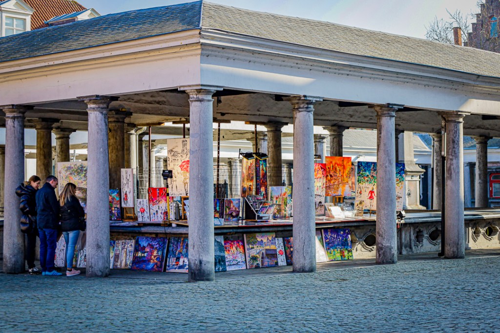 Vismarkt - Fish market in Bruges